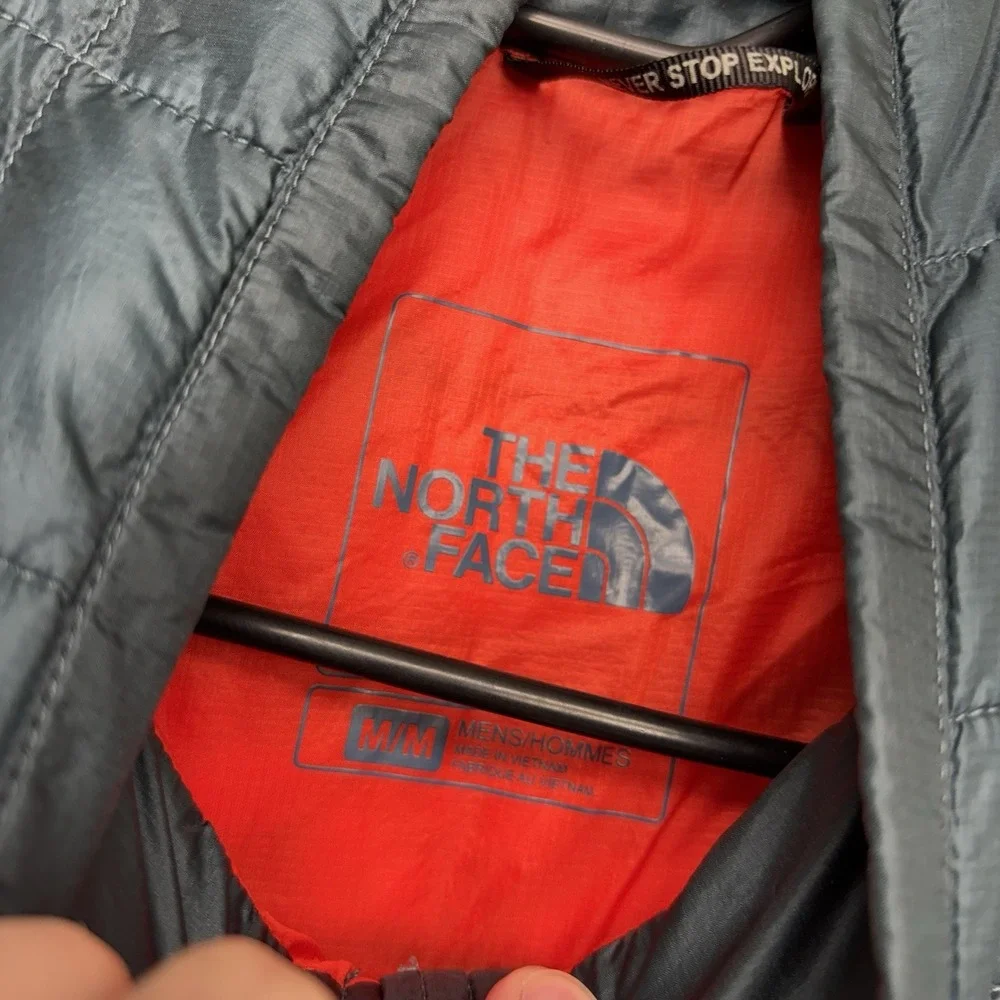 The North Face Thermoball Jacket Mens Medium Vanadis Grey Hiking Outdoor Travel